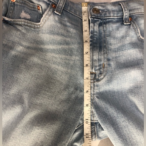 GAP Petite “Girlfriend Mid Rise” Light Blue Jeans - Picture 7 of 13